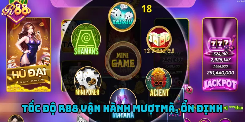 Hệ thống hoạt động nhanh chóng và duy trì sự ổn định.
