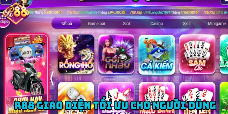 Giao diện được thiết kế để mang lại trải nghiệm sử dụng mượt mà.